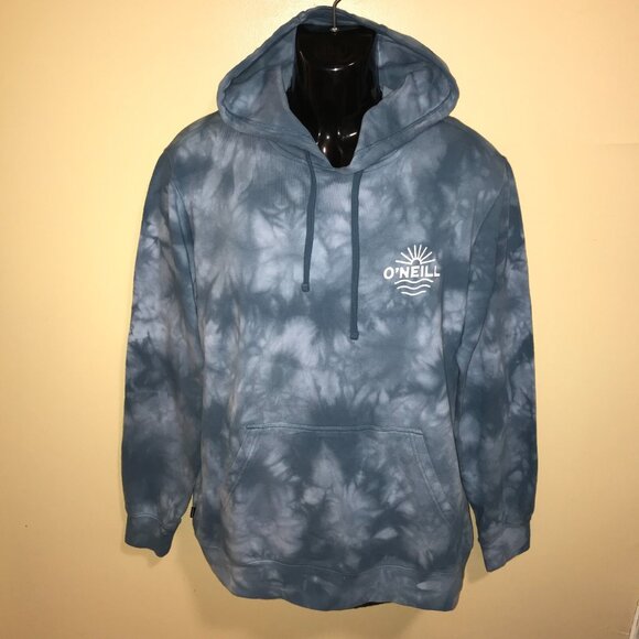 Men's O'neill Bayou Tie Dye Pullover Hoodie-Size M - Picture 4 of 15
